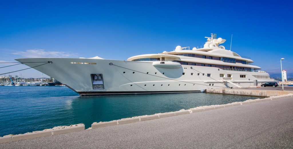 Superyacht in Tunisia