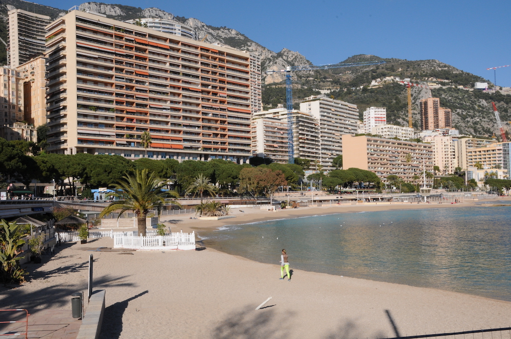 Larvotto Beach in Monaco