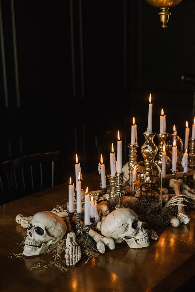 Halloween Dinner Setting