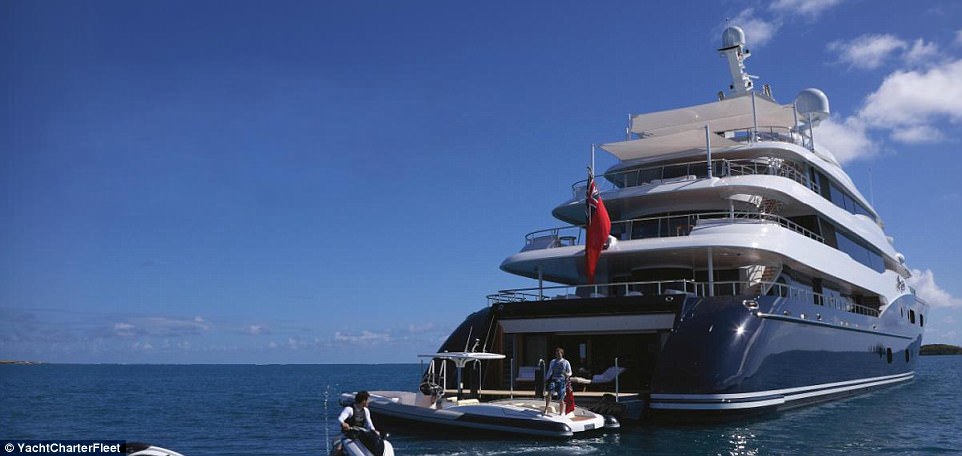Toys and Tenders on board Superyacht Amaryllis