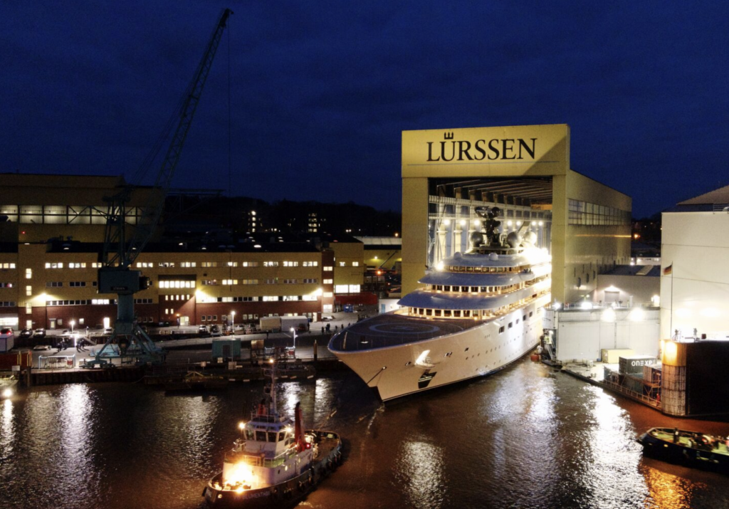 Lurssen Project Blue