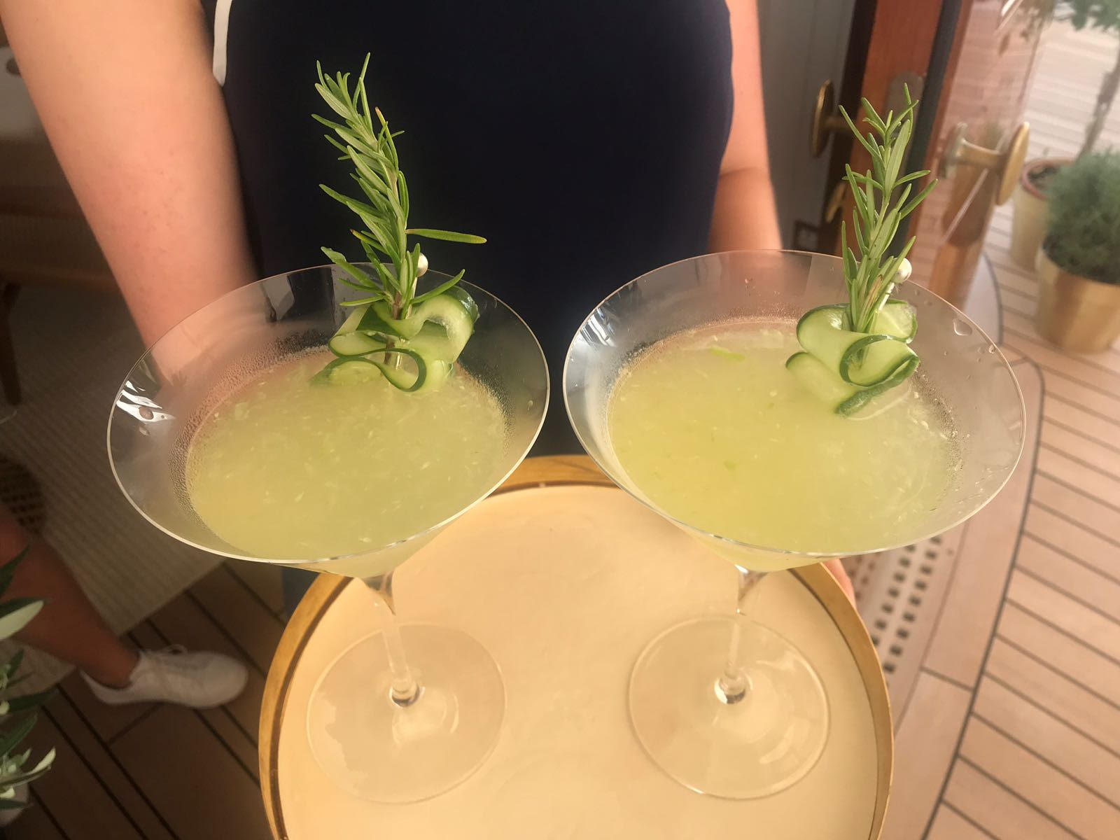 Superyacht cocktail recipes | The Cucumber Martini | Superyacht Content