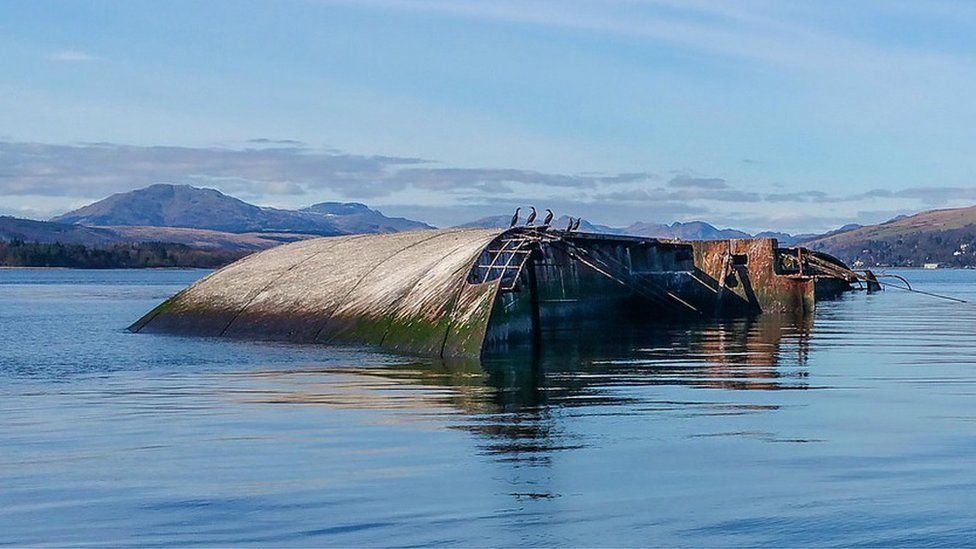 superyacht in scotland