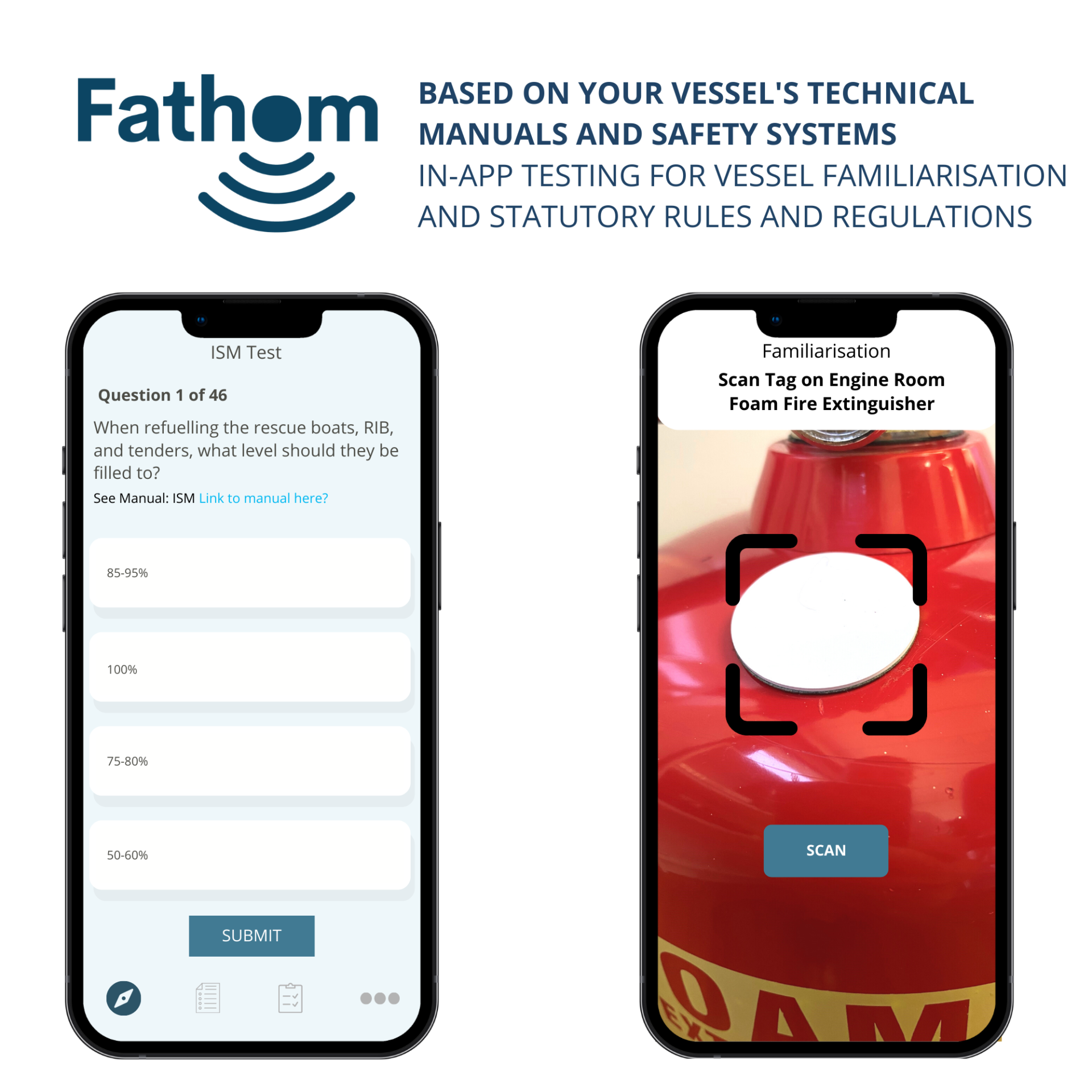 Sentini Marine Fathom App - Digital saftey training for yacht crew