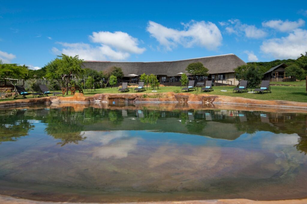 The Springbok Lodge located inside the Nambiti Game Reserve