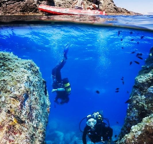 The best place to dive in the med