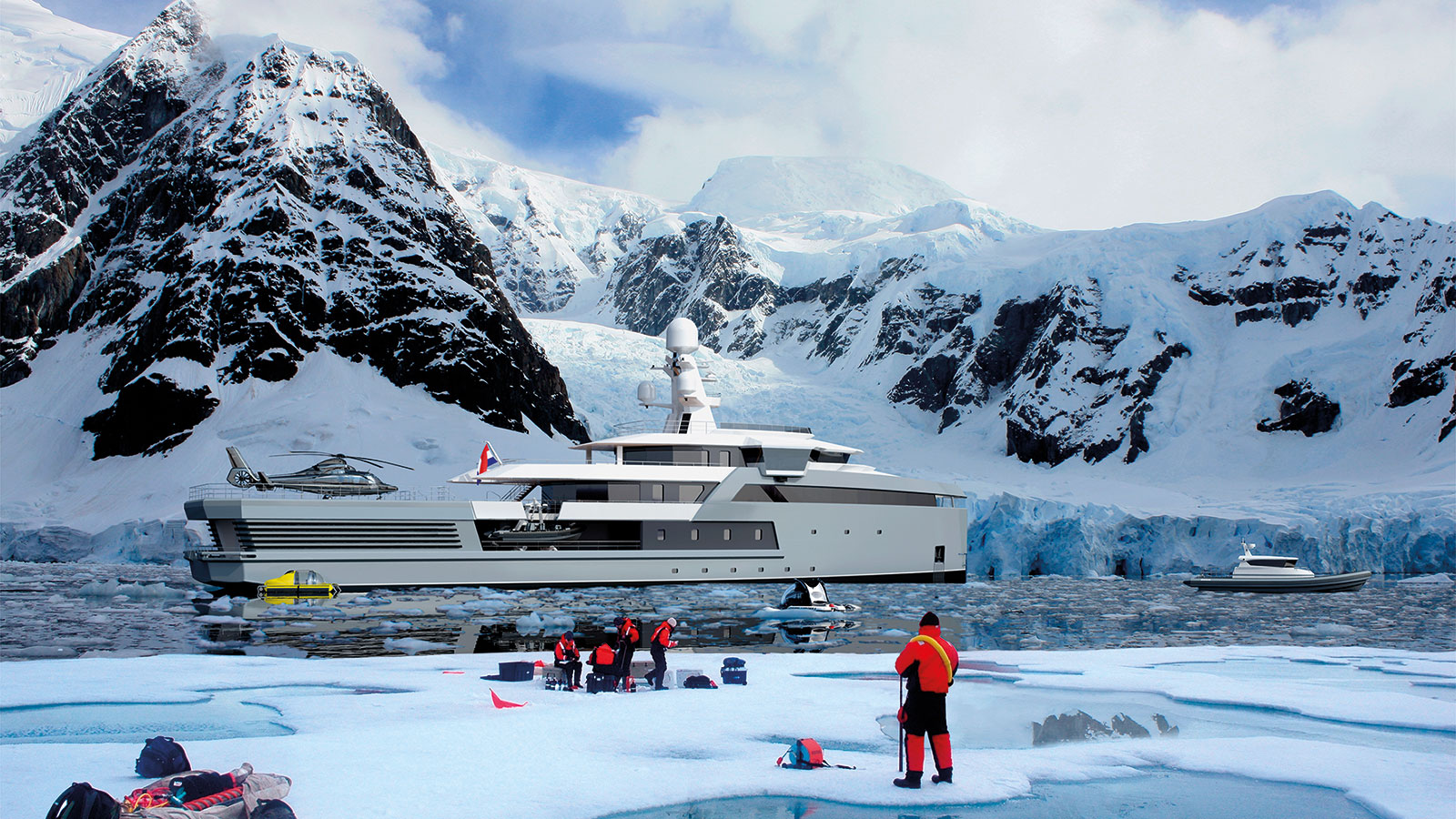 Antartica by Superyacht