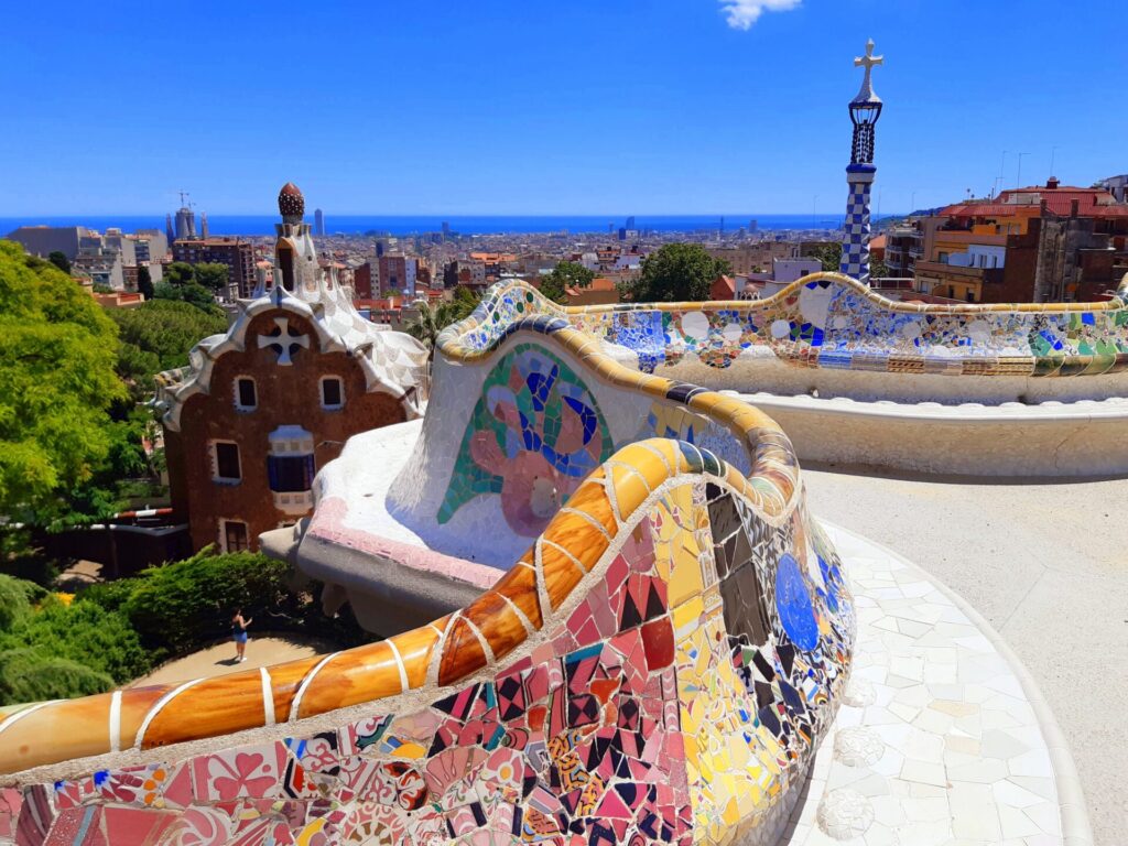 Famous sights in Barcelona -Park Güell