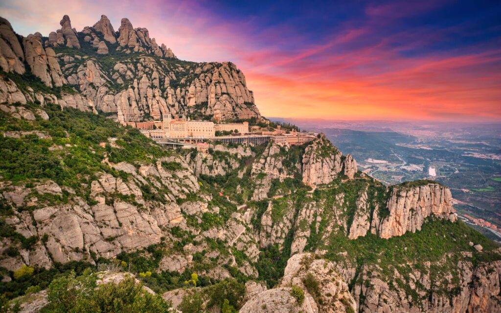 Montserrat mountains 