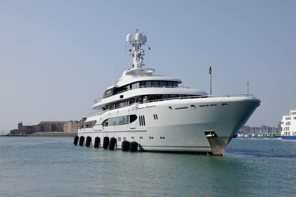 Superyacht Global - One of the 22 Superyachts that have visited the UK in 2022