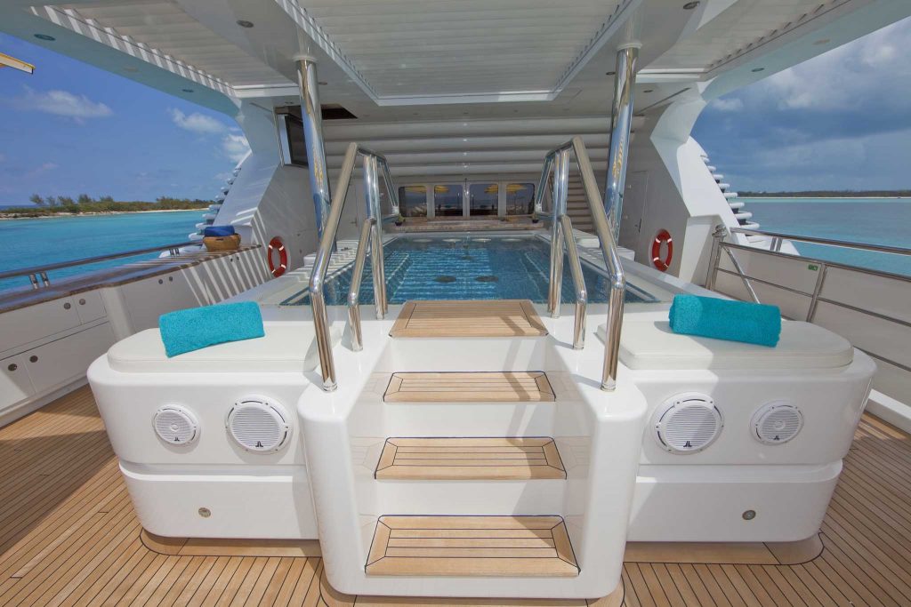 Veritais -Superyacht Upper Deck Spa Pool