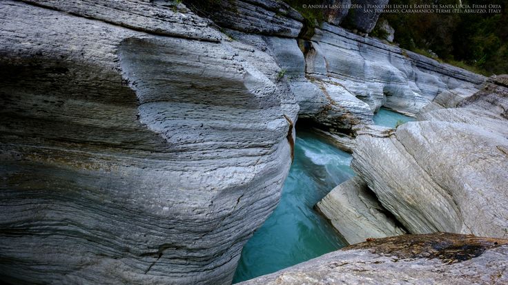canyons of Santa Lucia, Italy