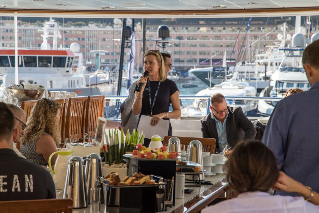 TCN Captains Breakfast at Monaco Yacht Show 2022