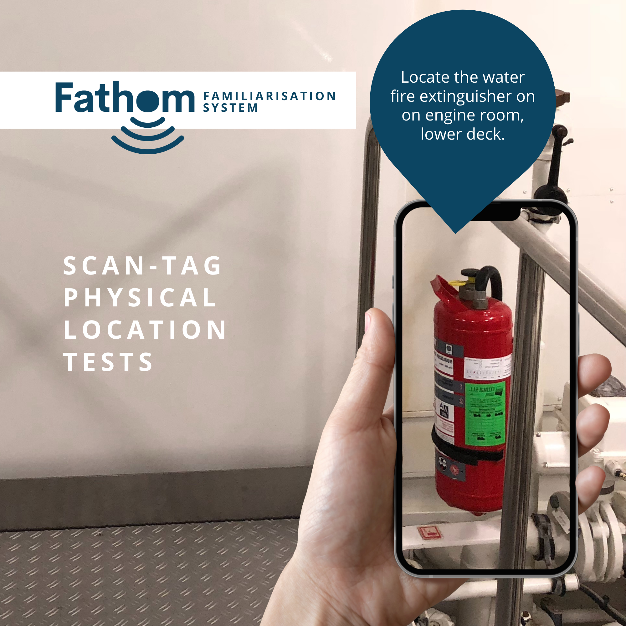 Sentini Marine Fathom - Familiarisation system - NFC tags