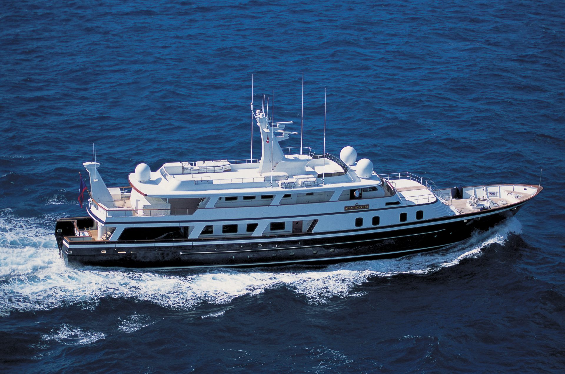 M/Y Atlantic Goose - Exterior Shot