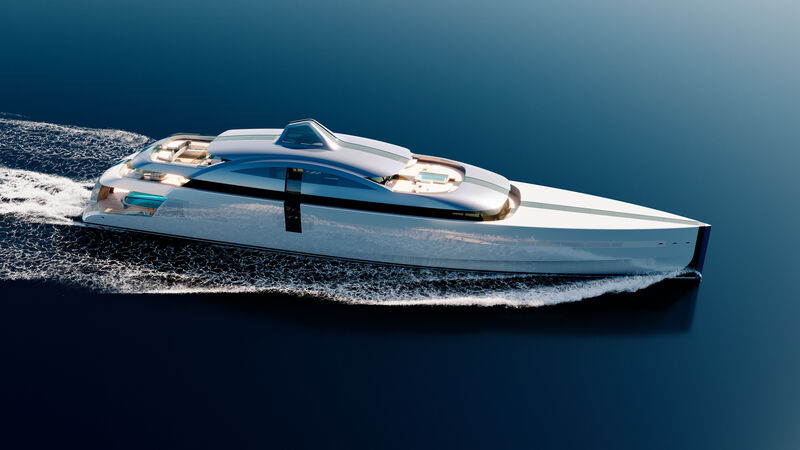 Feadships M:Y Slice yacht concept revealed at the 2022 Monaco Yacht Show