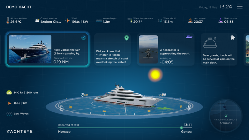 Monaco Yacht Show Launches | SuperYachtTimes launch YachtEye system, YachtEye AI