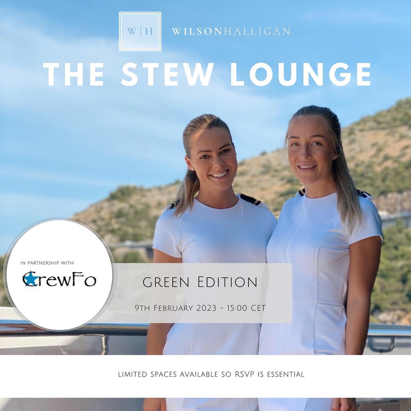 The stew lounge by Wilson Halligan and CrewFO aims to help Green Crew learn about some ins and outs of the industry